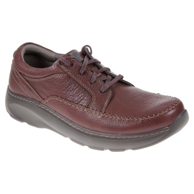 híbrido caravana seguridad Clarks Charton Vibe Brown Leather 26114994 - Casual Shoes - Humphries Shoes