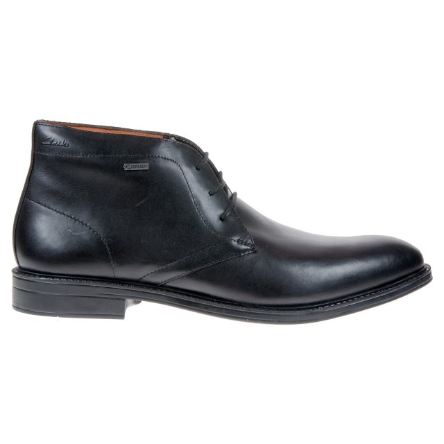 flaco Pesimista si puedes Clarks Chilver Hi Gore-Tex Black Leather 26109688 - Formal Boots -  Humphries Shoes