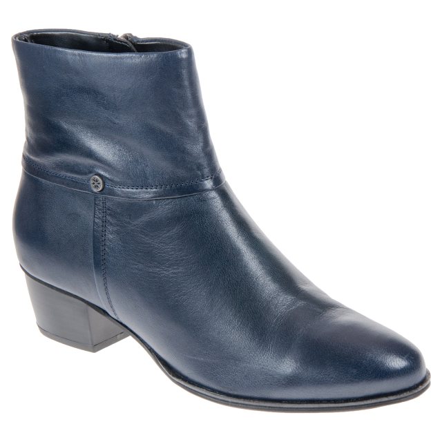 Van Dal Juliette Navy 2386420 Ankle Boots Humphries Shoes