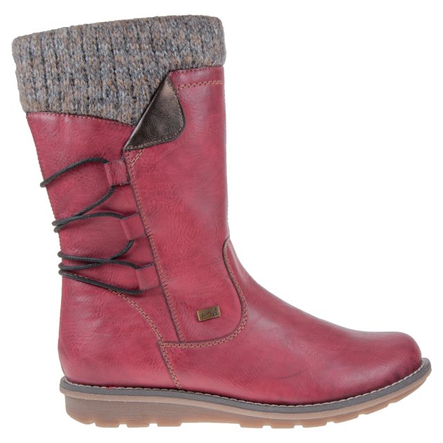 remonte red boots