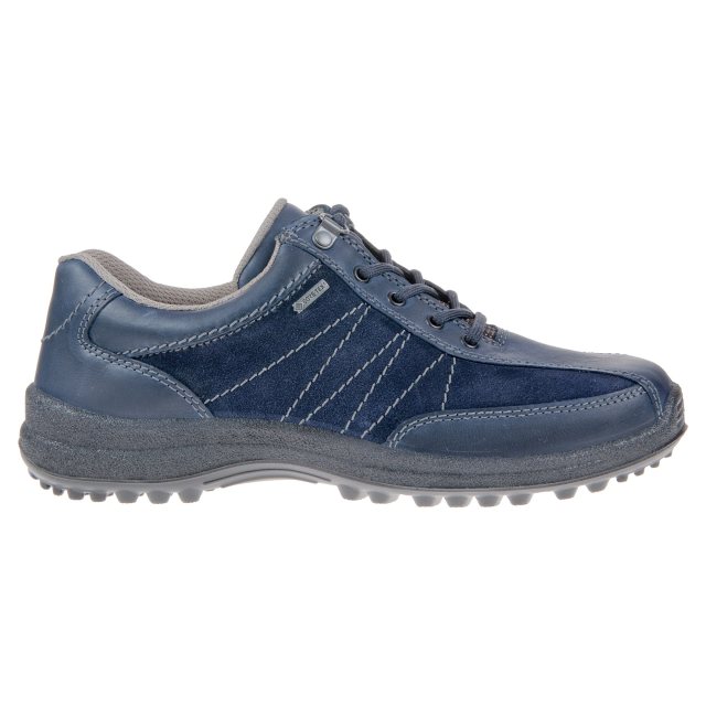 Hotter Mist GoreTex Navy Suede / Nubuck Womens Trainers Humphries