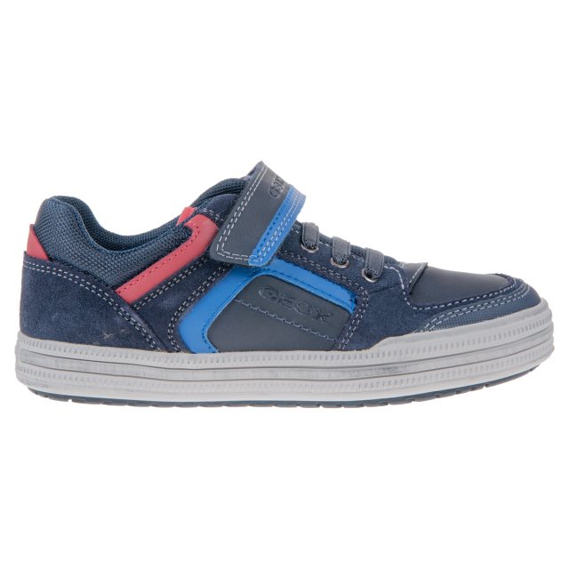Geox Elvis Navy Royal J64A4D05422C4226 Boys Shoes Humphries Shoes