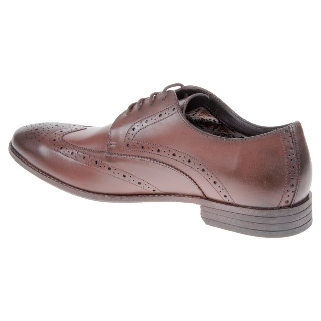 Clarks Chart Limit Brown Leather 