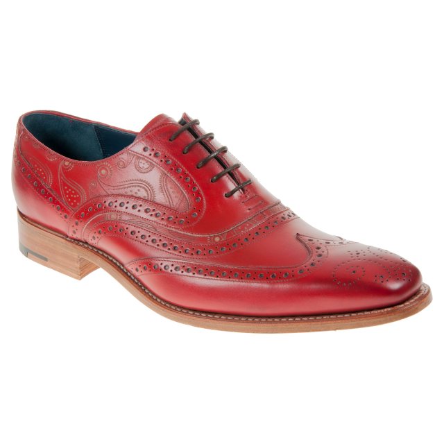 red barker shoes