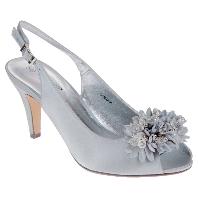Silver grey best sale sandals