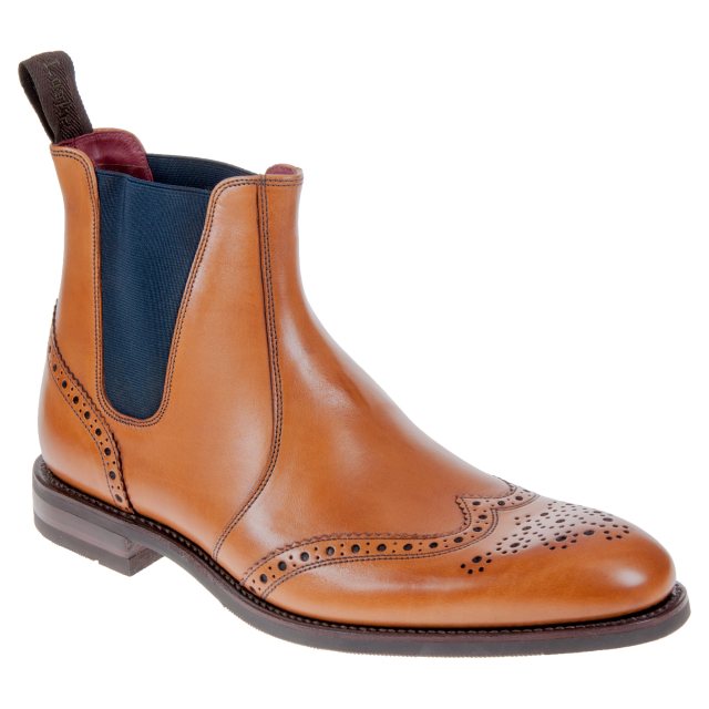 loake hoskins brogue chelsea boots