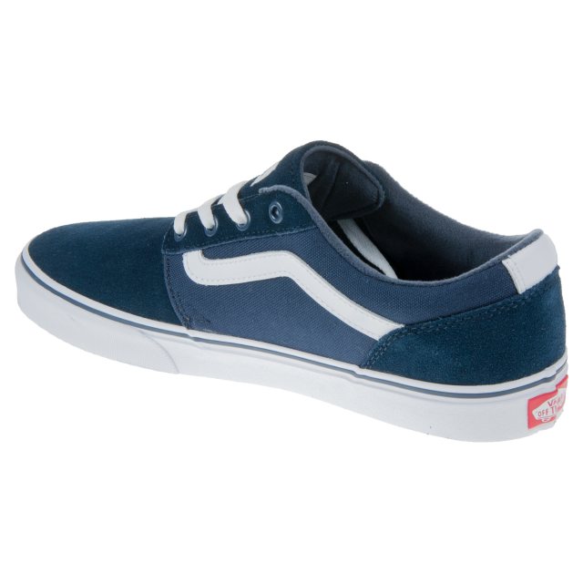 vans chapman stripe dress blue