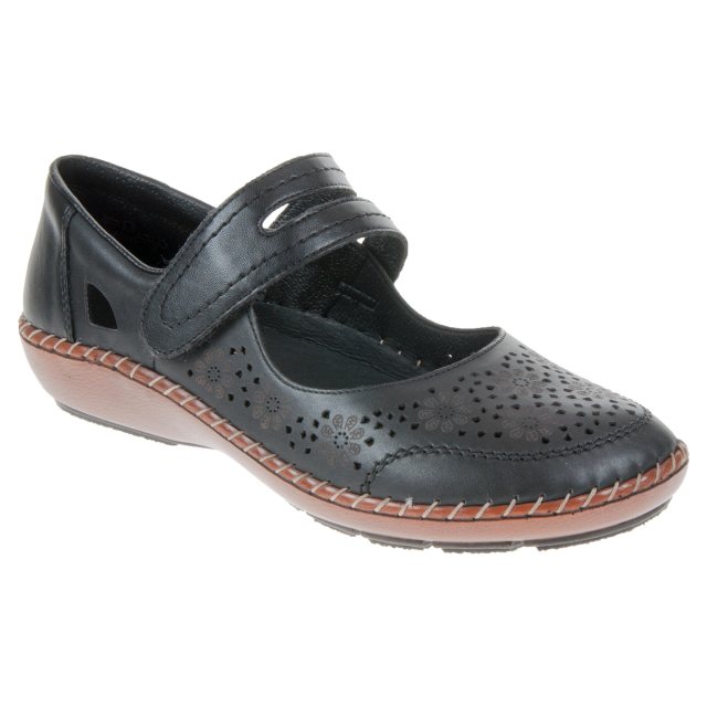 Marthe Black 44875-00 - Ballerina Shoes - Humphries Shoes