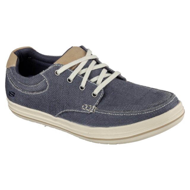 Skechers Define - Soden Navy 64400 NVY - Trainers - Humphries Shoes