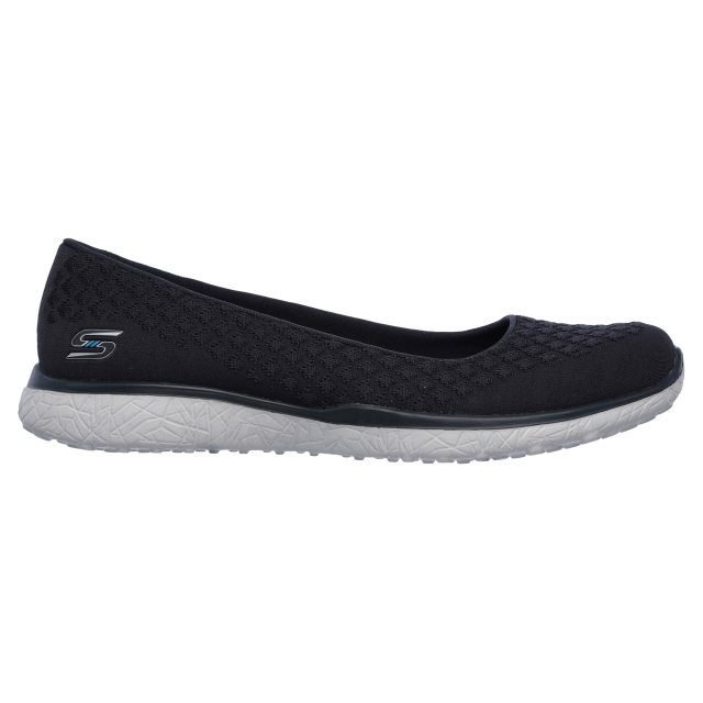 Skechers Microburst - One - Up Charcoal 23312 CCL - Ballerina Shoes ...