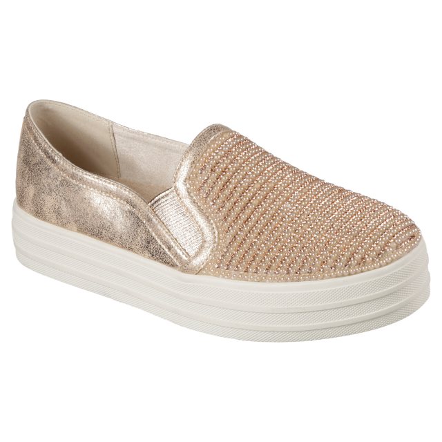 skechers shiny dancer rose gold