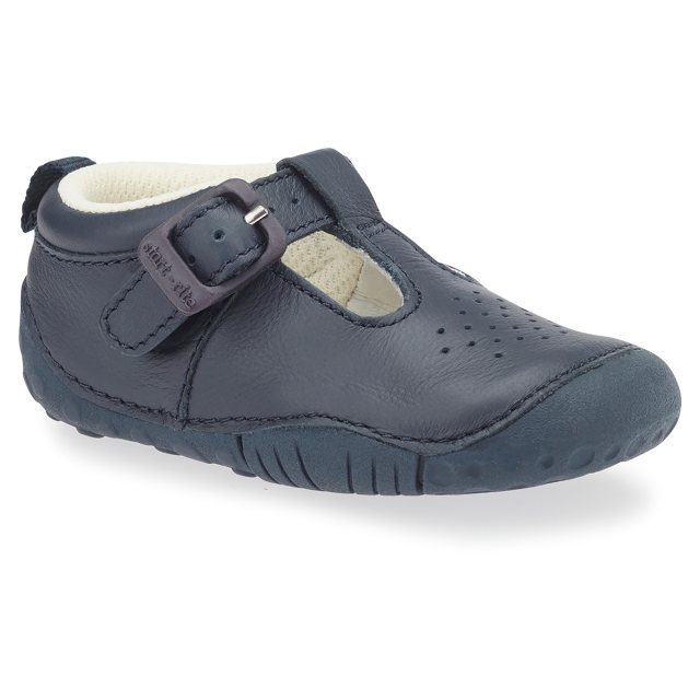 Start-rite Baby Jack Navy Leather 