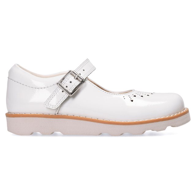 Clarks crown jump best sale white