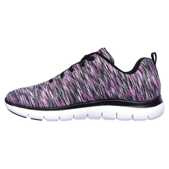 Skechers Appeal - Reflections Black / Multi BKMT - Womens Trainers - Humphries Shoes