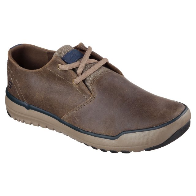 Skechers Oldis Volaro Brown 64724 BRN Casual Shoes Humphries Shoes