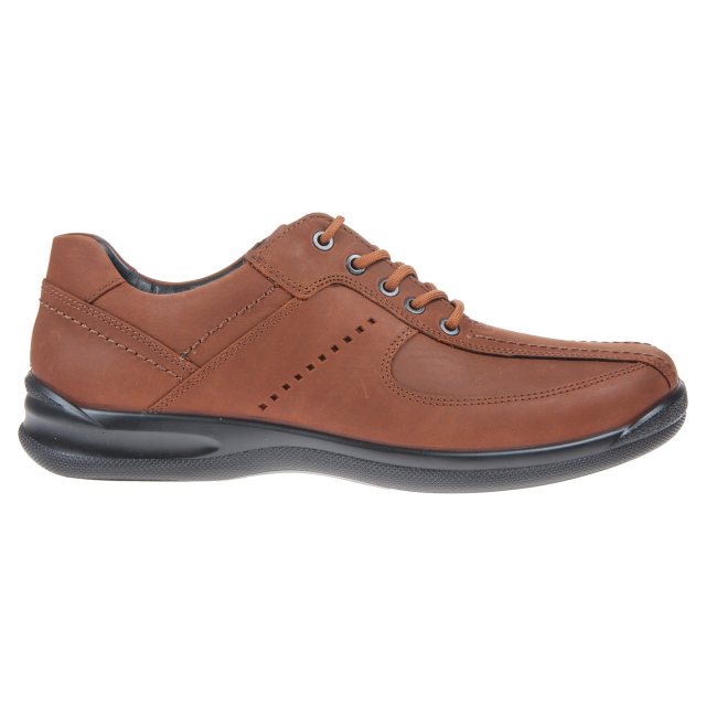 Hotter Lance Tan Waxed Nubuck - Casual Shoes - Humphries Shoes