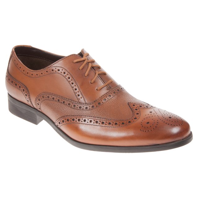 aritmetik Alperne Visne Clarks Gilmore Limit Tan Leather 26133903 - Formal Shoes - Humphries Shoes