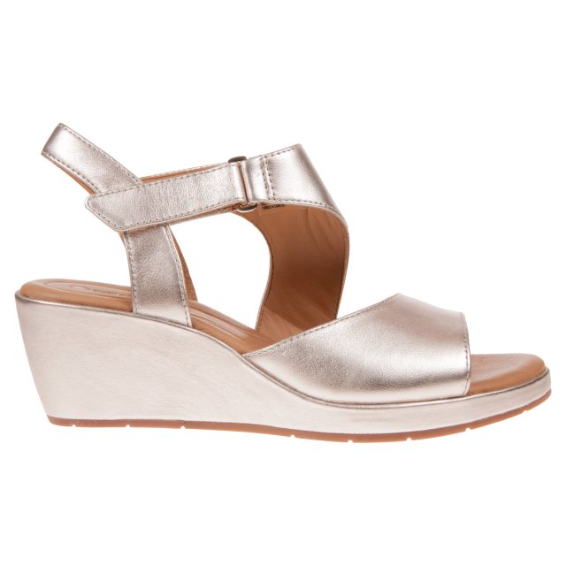 Clarks Un Plaza Sling Gold 26133487 - Full Sandals - Humphries Shoes