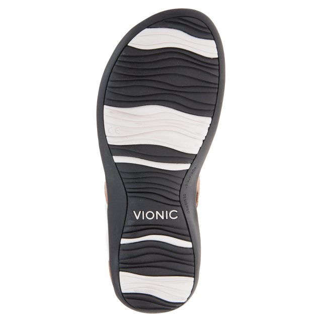 Vionic Floriana White 340FLORIANA Toe Post Sandals Humphries Shoes