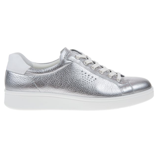 Ecco Soft 4 Ladies Silver / White 