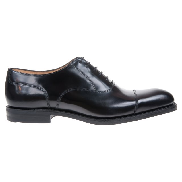 Loake 806 Black Polished Leather 806B - Formal Shoes - Humphries Shoes