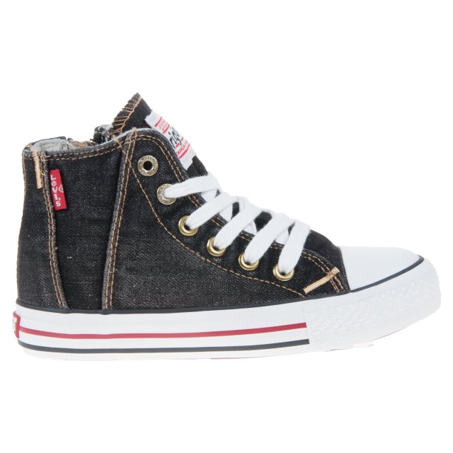 Levi's canvas shoe online with red tab
