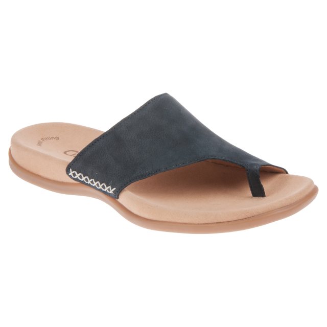 Gabor Lanzarote Nightblue 03.700.16 - Mule Sandals - Humphries Shoes