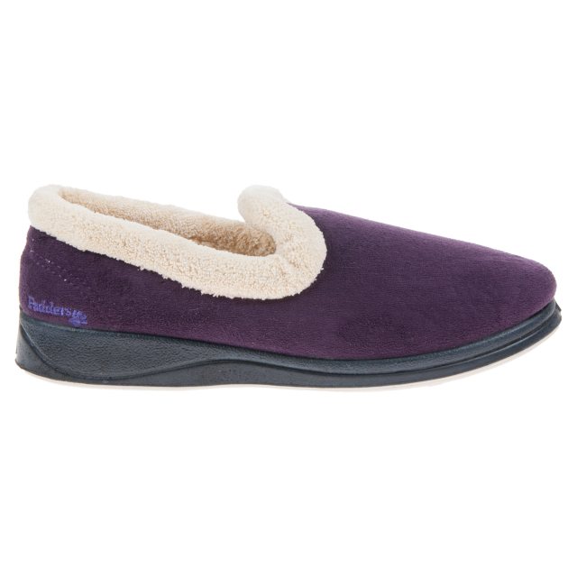 Padders Repose Lilac 406 95 Full Slippers Humphries Shoes