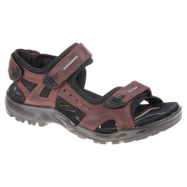 Breddegrad Håndfuld sladre Ecco Offroad Active Sandal (Men) Black/Mole/Black