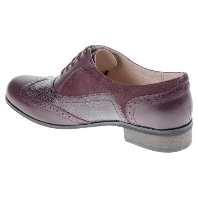 clarks aubergine