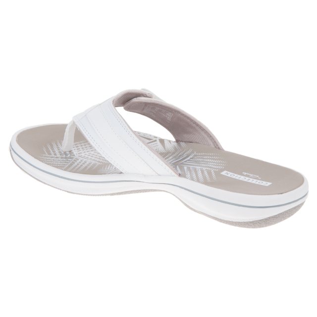 Clarks Brinkley Sea White Synthetic 