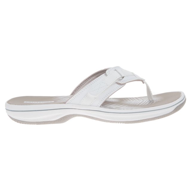 Clarks Brinkley Sea White Synthetic 