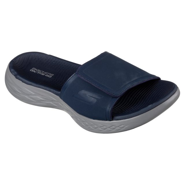 55355 NVY - Mule Sandals - Humphries Shoes