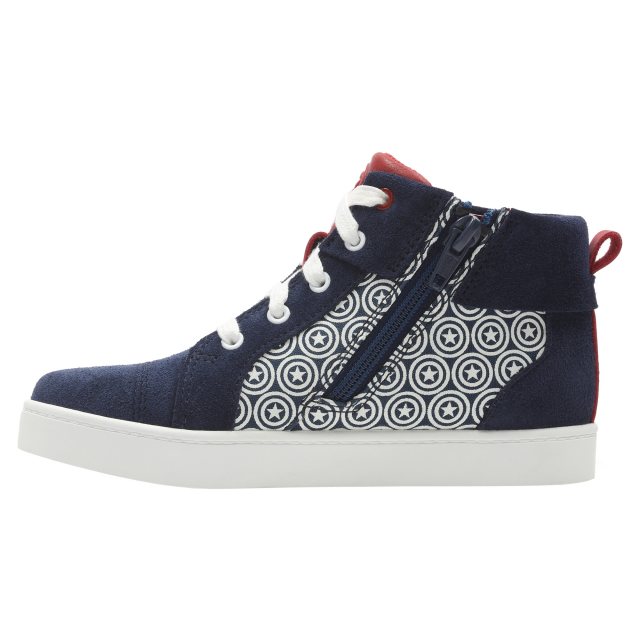 Clarks City Hero Hi Blue Suede 26137628 