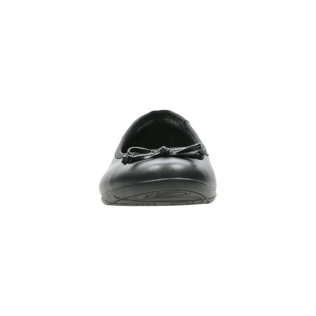 Clarks Jesse Shine Black Leather 26134686 Girls School Shoes Humphries Shoes