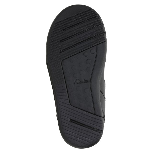 sopa Nos vemos Saliente Clarks Mini Racer Black Leather 26134705 - Boys School Shoes - Humphries  Shoes