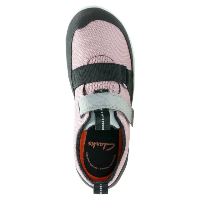Clarks Play Pioneer Pink Synthetic 26138047 Girls Shoes Humphries Shoes