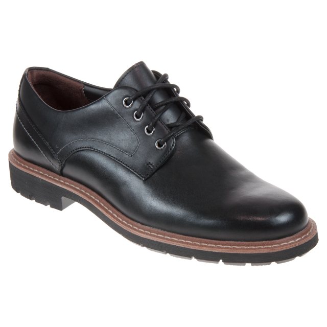 Clarks Batcombe Hall Black Leather 26127549 - Casual Shoes - Humphries ...