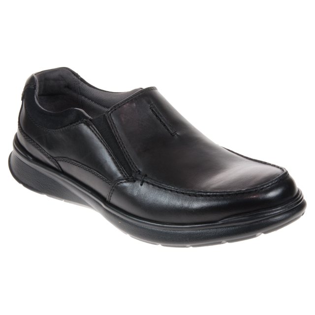 Clarks Cotrell Free Black Smooth 