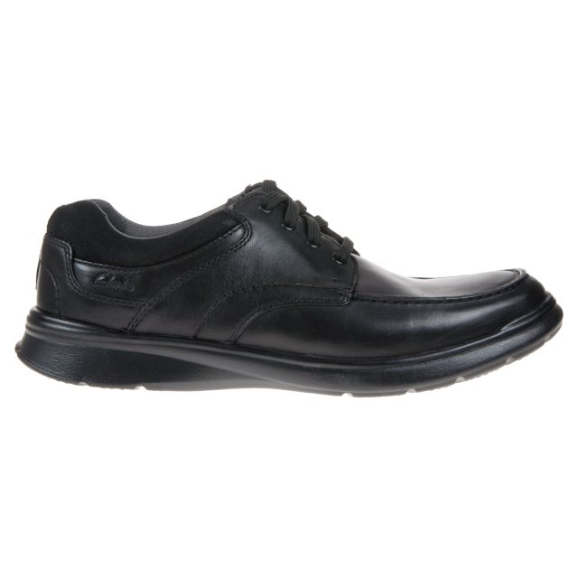 Clarks Cotrell Edge Black Smooth 