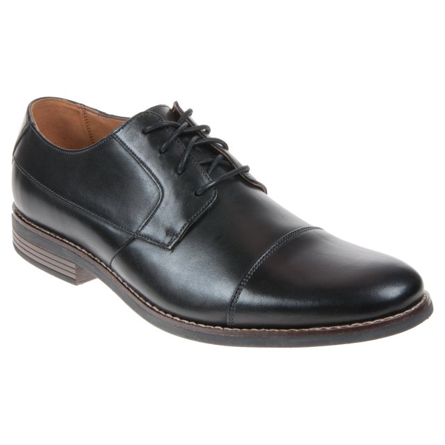 'Becken Cap' Mens Clarks Formal Leather Lace Up Fastening Shoes 
