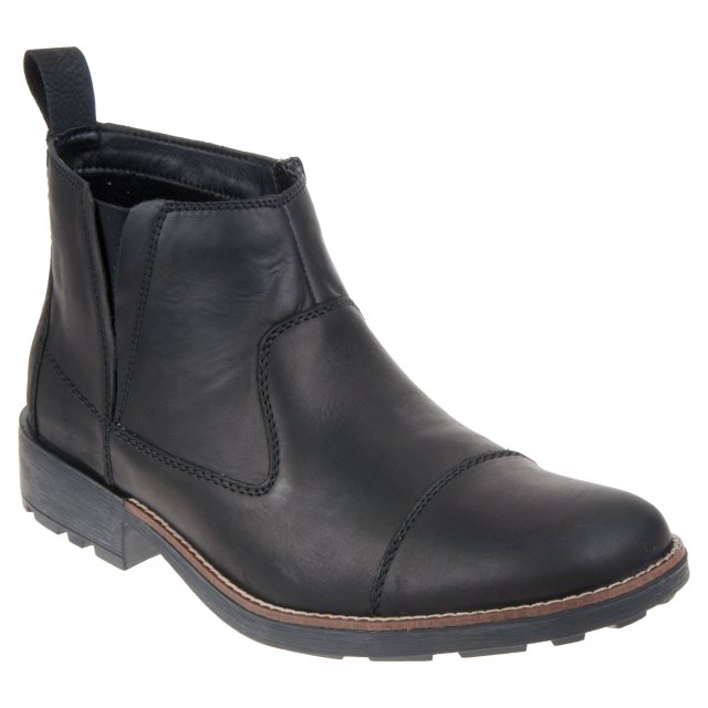 Black 36050-00 Casual Boots - Humphries Shoes