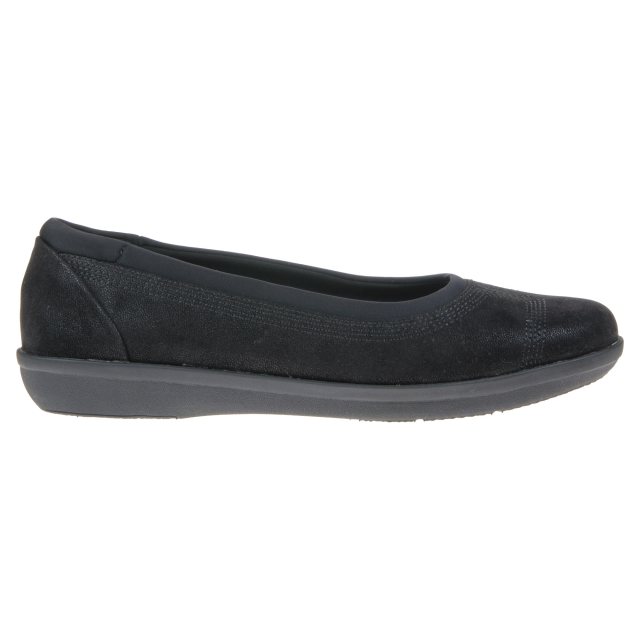 clarks ayla low navy
