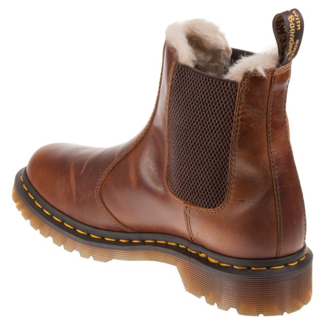 dr martens mens fur lined