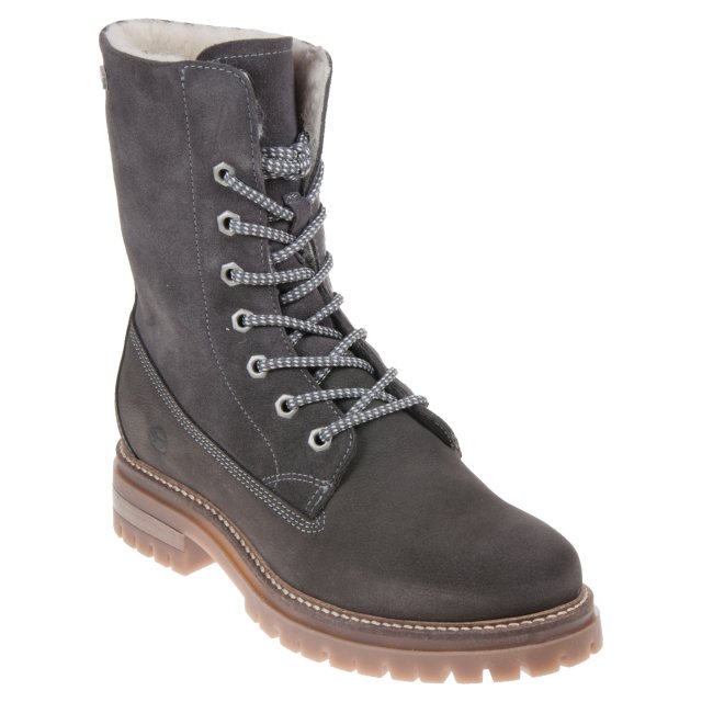 Tamaris Anthracite Combi 234 - Ankle Boots Humphries Shoes