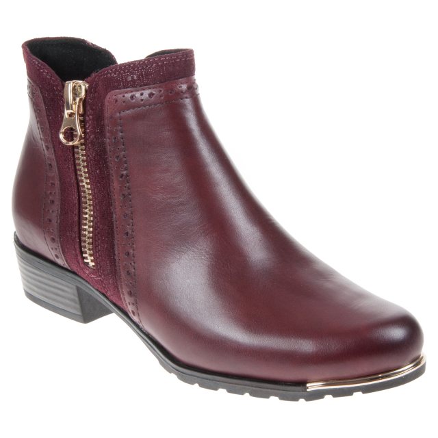 Caprice clearance bordeaux boots