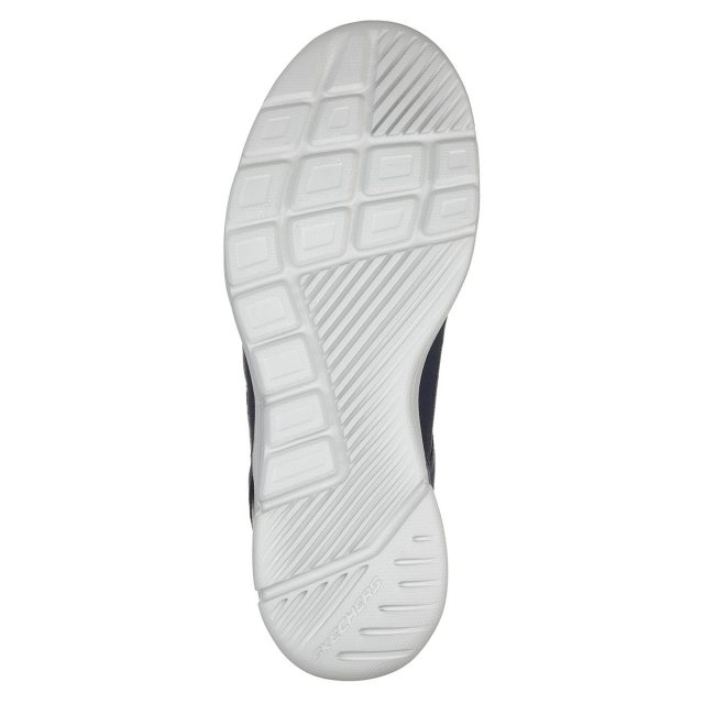 Skechers Relaxed Fit Equalizer 3.0 Deciment Navy Grey 52940 NVGY Trainers Humphries Shoes