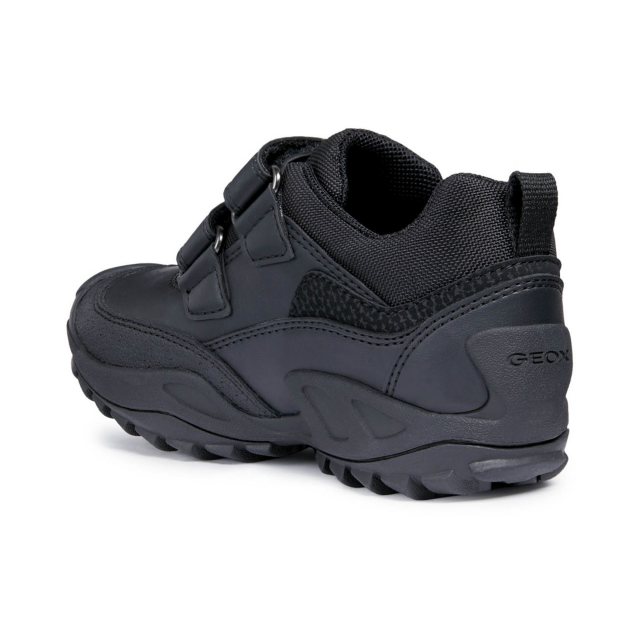 Geox Boys Savage Waterproof Shoes - Ankle-High Sneakers With Rubber Sole