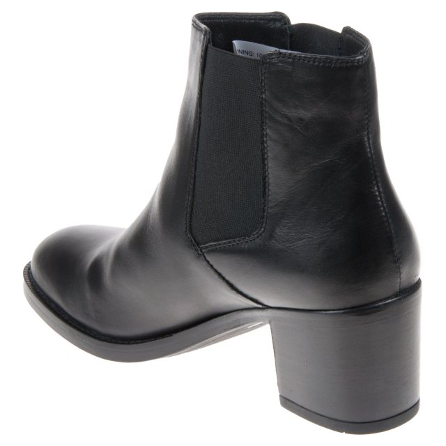 Mascarpone Bay Black Leather - Ankle Boots - Humphries Shoes