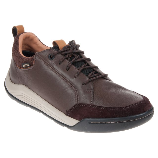 Clarks Ashcombe Bay Gore-Tex Dark Brown Leather 26135401 - Casual Shoes ...
